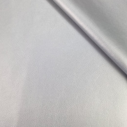 METALIC SILVER (46 cm x 50 cm) - metallisch Kunstleder