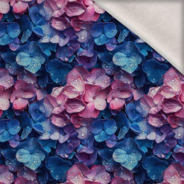 FLOWERS WZ.32 - Wintersweat angeraut mit Elastan ITY