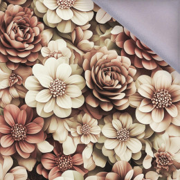 FLOWERS WZ.3/ Mocha Mousse  - Softshell 