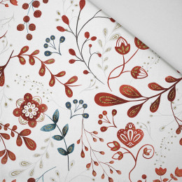 FOLK FLORAL M. 2 (FOLK WALD) - Bamboo fabric 170g