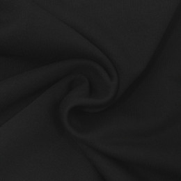 SCHWARZ - Dicker Sommersweat 350g