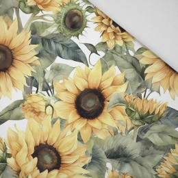 GEMALTE SONNENBLUMEN M. 3 - Bamboo fabric 170g
