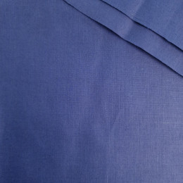 MARINE BLUE - Baumwoll Webware