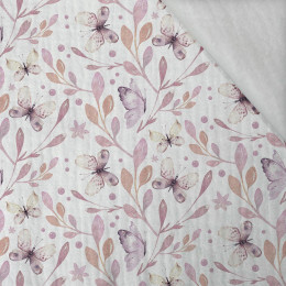 SCHMETTERLINGE MIX M. 2 (AQUARELL-SCHMETTERLINGE) - Baumwoll Musselin