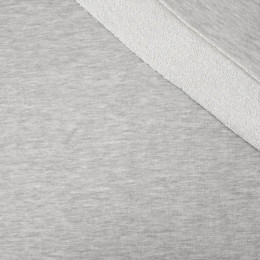 STÜCK - M-01 MELANGE HELLGRAU - Dicker Sommersweat