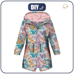 KINDERPARKA (ARIEL) - PAPER BUTTERFLIES - Nähset