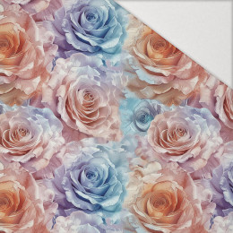PASTEL FLOWERS WZ.8 - Hydrophober angerauter Wintersweat