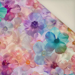 PASTEL FLOWERS WZ.9- Polster- Velours