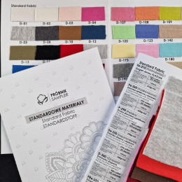 Farbfächer – Standardkollektion + limitierte Edition