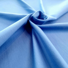 Premium-Sweatstoff mit Schlaufen - GEDÄMPFTES BLAU (MUTED BLUE)