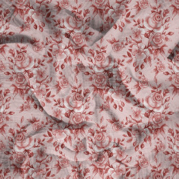 ROSEN Ms. 1 (rot) - Baumwoll Musselin