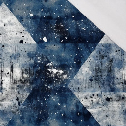 NAVY GRUNGE wz. 9 - Single Jersey