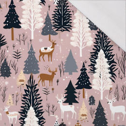 Pink Vintage Christmas wz. 4 - Single Jersey