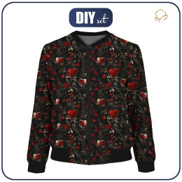 DAMEN BOMBERJACKE (KAMA) - VALENTINE'S DAY 9 - Nähset