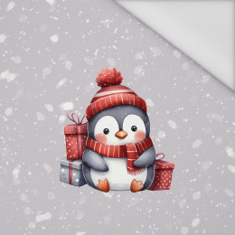 WINTER ANIMALS wz.17 - panel (60cm x 50cm) Wasserabweisende Webware