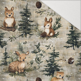 WINTER ANIMALS WZ.3 - Hydrophober angerauter Wintersweat