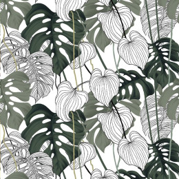 MONSTERA 3.0 - Viskose-Jersey WE210