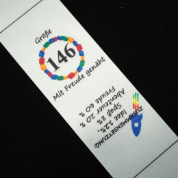 Jungs Textillabel DE - Größe 146 - 4 Stck Set