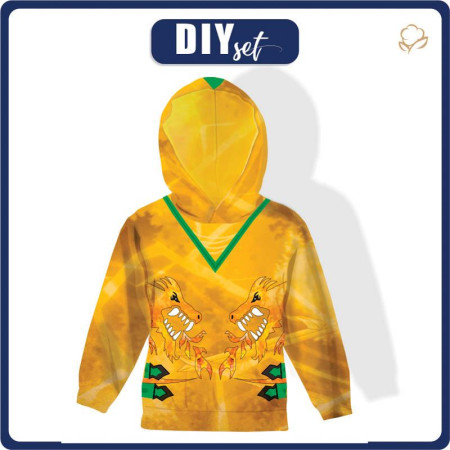 GOLDENER NINJA HOODIE (ALEX) - Nähset