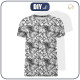 HERREN T-SHIRT - BATIK Ms. 1 / grau - Single Jersey