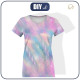 DAMEN T-SHIRT - REGENBOGEN-OZEAN Ms. 3 - Single Jersey