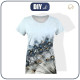 DAMEN T-SHIRT - PUSTEBLUME - Single Jersey