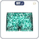 Jungen Badehose - KLEINE DREIECKCHEN / grün 110-116