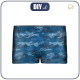 Jungen Badehose - CAMOUFLAGE - scribble / classic blue 146-152