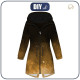 DAMENPARKA (ANNA) - KLECKSE (gold) / schwarz - Softshell XL