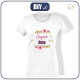 DAMEN T-SHIRT - Super Oma / rosa - Single Jersey