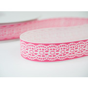 Ripsband Breite 15 mm - ROSE