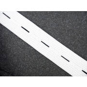 Lochgummi Breite - zwischen 20mm WEISS