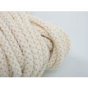 Baumwollkordel - rund, 5mm - VANILLE