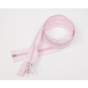Reißverschluss, spiralförmig 5mm, teilbar 65 cm LICHT ROSE