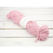 Baumwollkordel Knäuel - rund, 8mm - ROSE GEDÄMPFT 
