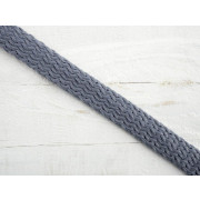 Schurchen flach 8mm - grau