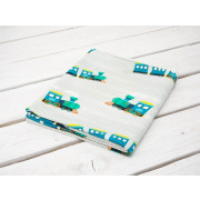 LOKOMOTIVEN / blau -  Sommersweat