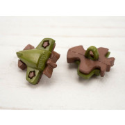 Kinderknopf Flugzeug