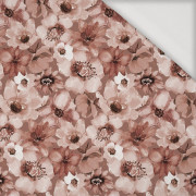 FLOWERS wz.1 / Mocha Mousse  - Viskose Jersey