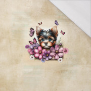 ANIMALS CUTE wz.12 - panel (60cm x 50cm) SINGLE JERSEY 