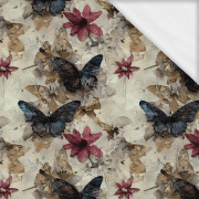 Butterfly & Flowers wz.14 - Viskose Jersey