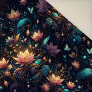 Butterfly & Flowers wz.6- Polster- Velours