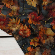 DENIM FLOWERS wz.2 - Krepp