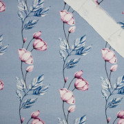 AQUARELL-STRAUß Ms. 3 - bio single jerset mit Elastan  Sommersweat