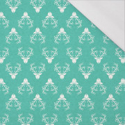 RENTIERKOPFE / patina - bio single jerset mit Elastan  Sommersweat
