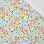 ROSEN Ms. 1 (bunt) - bio single jerset mit Elastan  Sommersweat