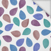 GROßE BLÄTTER MIX / braun -  Sommersweat