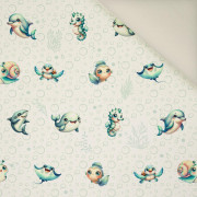 SEA ANIMALS M. 2- Polster- Velours