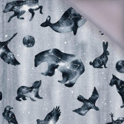 TIERE MIX (GALAKTISCHE TIERE) / grau - Softshell 