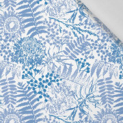 BLAU FARNBLÜTEN (CLASSIC BLUE) - Baumwoll Webware